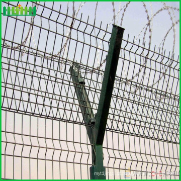 Pedido de alta qualidade 2016 Bend Metal Airport Fence